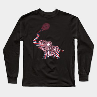 US Open Tennis Elephant Long Sleeve T-Shirt